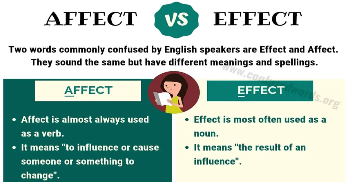 Affect vs. Effect: What’s the Difference? (With Easy Examples)